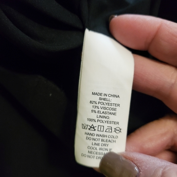 EC Kate Spade New York Studded Crepe Cocktail Party Dress Size 2, Black - Picture 9 of 11